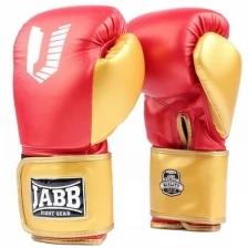 Перчатки бокс.(иск.кожа) Jabb JE-4081/US Ring красный/золото 12ун.